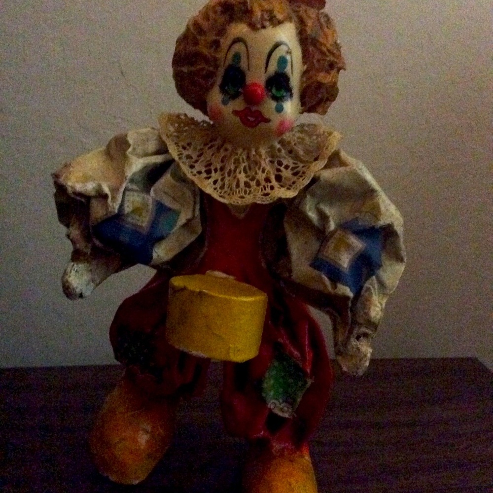 Mexican paper mache clown